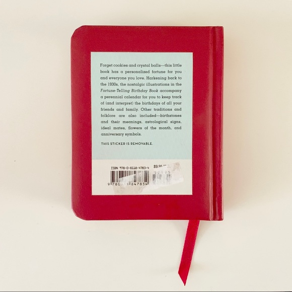 NWOT Fortune-Telling Birthday Book - Picture 3 of 8